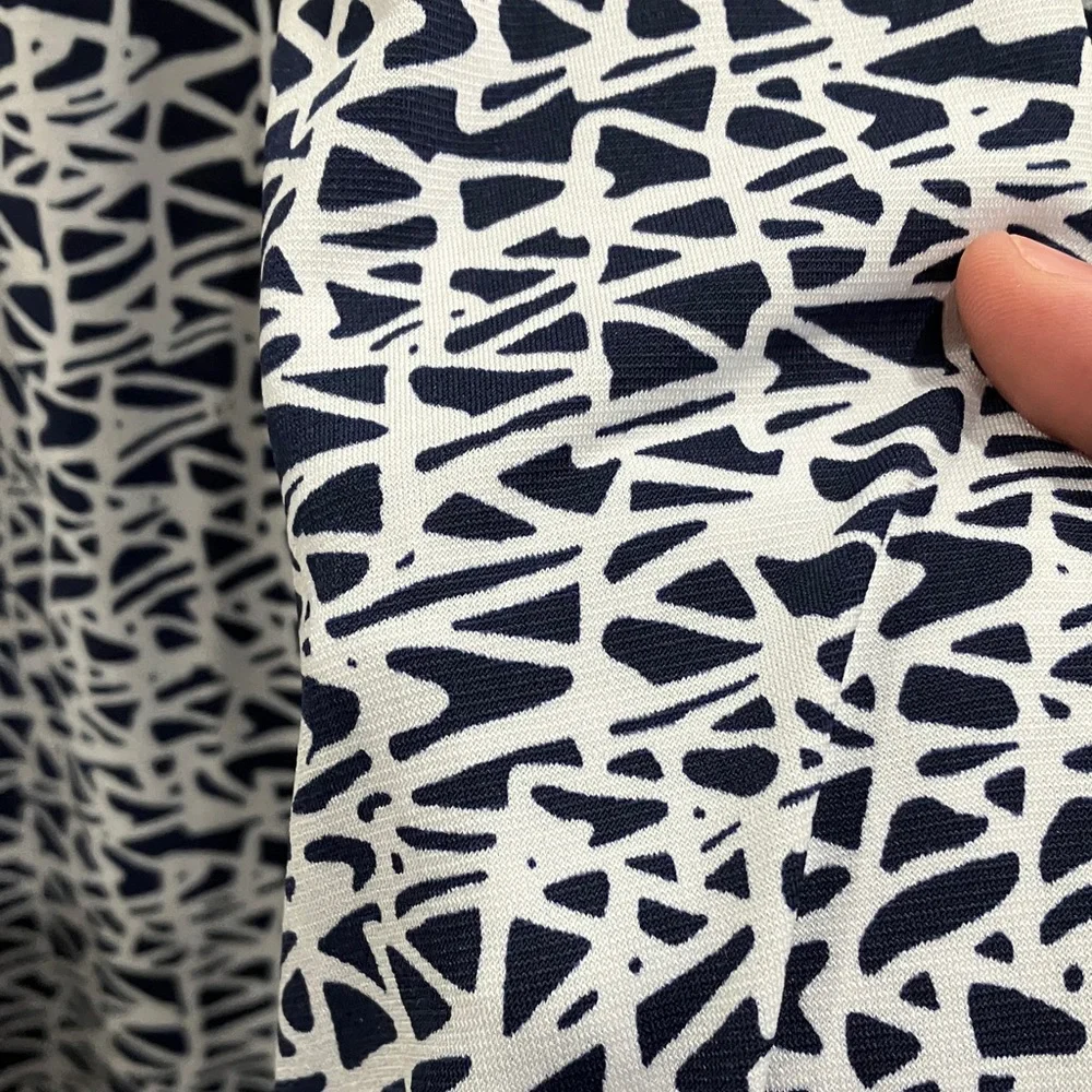 Chic Black and White A-Line Skirt - Picture 4 of 7